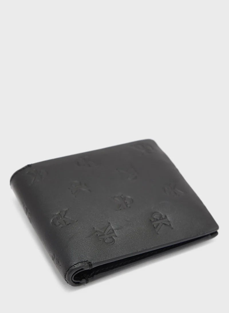 Calvin Klein Jeans Aop Logo Emboss Bifold Wallet