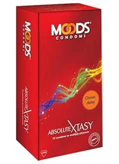 Moods X-Tasty Condoms Pack of 12  - Image 1