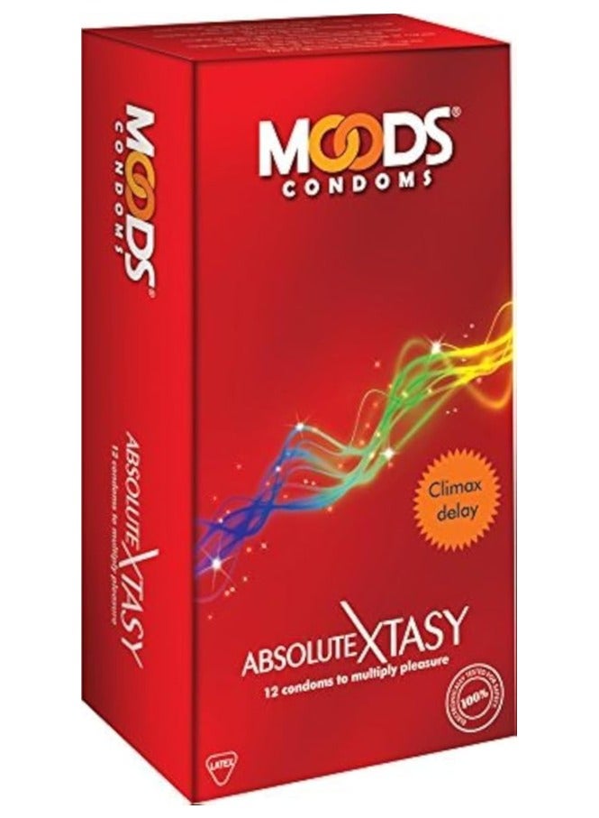 Moods X-Tasty Condoms Pack of 12 - Image 1