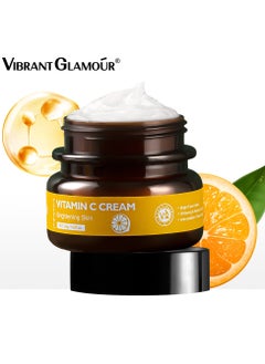 VIBRANT GLAMOUR Vitamin C Whitening Face Cream 30g - Whitening, Anti Aging, Wrinkles, Brightening, Fade Dark Spot, Collagen, Moisturizer, Beauty Products, Repair, Skin Care30g