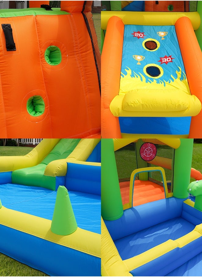 JSAITOYS Multi-functional Bounce House Inflatable Bouncer Environmental Inflatable Castle Inflatables for Children's Parties  - Image 5