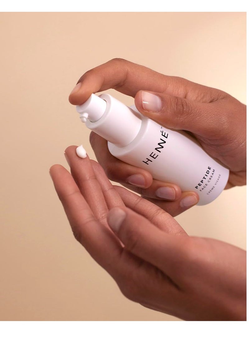 HennÃ© Organics Henné Organics Peptide Face Cream - for Firm, Healthy & Hydrated Skin - Natural & Cruelty-Free - Image 2
