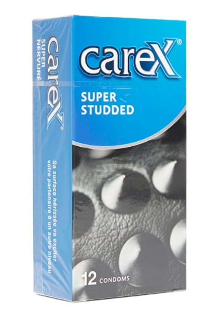 careX Pack Of 3 Super Studded Condoms (Combo Pack 36) - Image 2