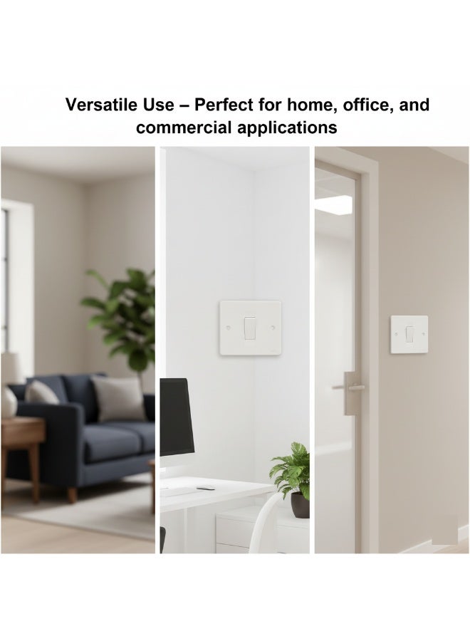 وحدة مفتاح أحادي القطب من نوع Tenby في المملكة المتحدة 10AX 1 × 1 - الطراز 735400 - Image 4