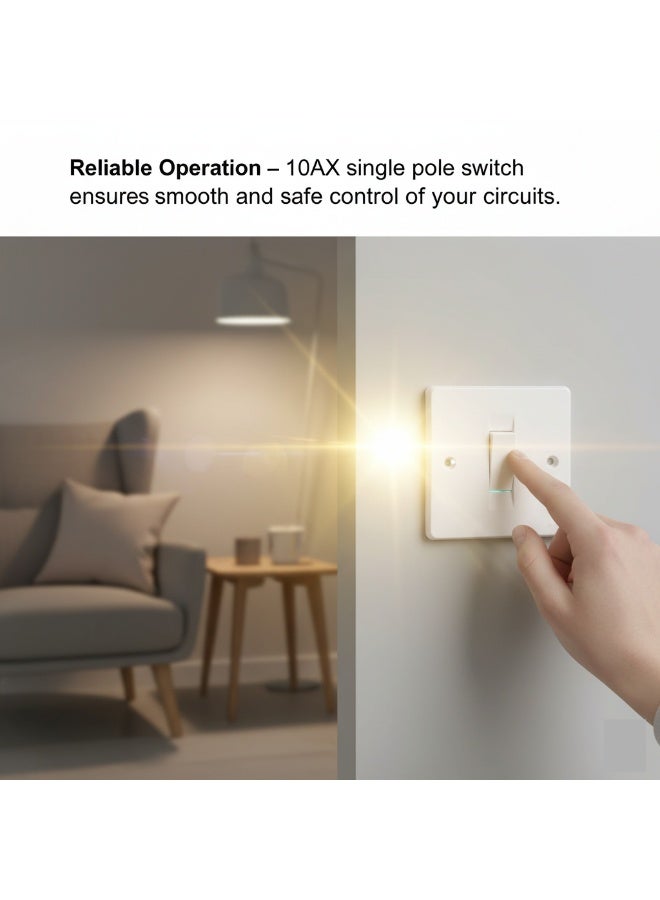 وحدة مفتاح أحادي القطب من نوع Tenby في المملكة المتحدة 10AX 1 × 1 - الطراز 735400 - Image 5