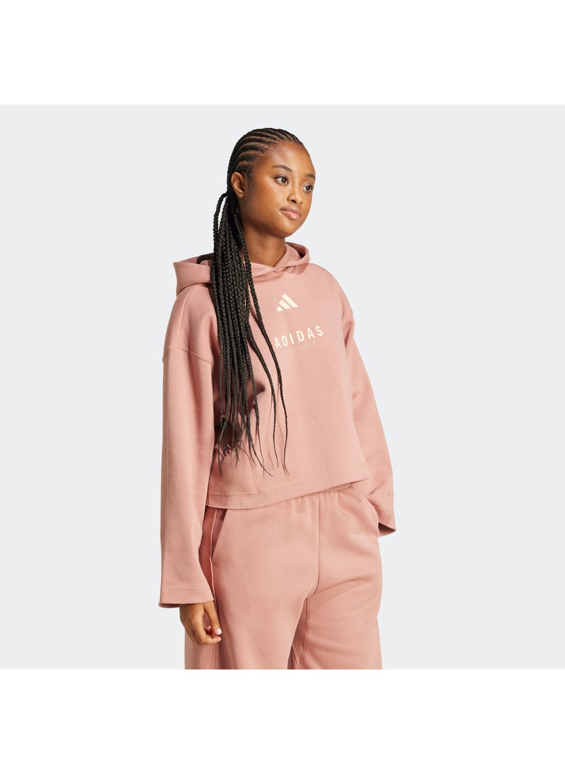 Adidas All Szn Loose Graphic Hoodie  - Image 4