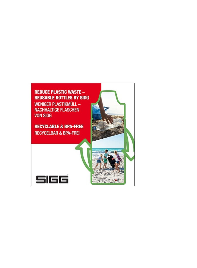 Sigg - Aluminium Kids Water Bottle - Miracle Ocean Friend - With Straw - Leakproof - Lightweight - Bpa Free - Scratch & Break Resistant - School & Sports - Blue - 0.35L - Image 4