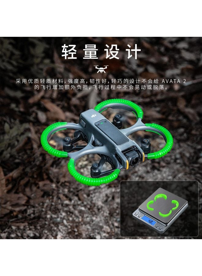 STARTRC غطاء واقي مضاد للاصطدام من TPU مناسب لطائرة Dji Avata2 الطائرة الطائرة، ملحقات طائرة Dji - Image 4