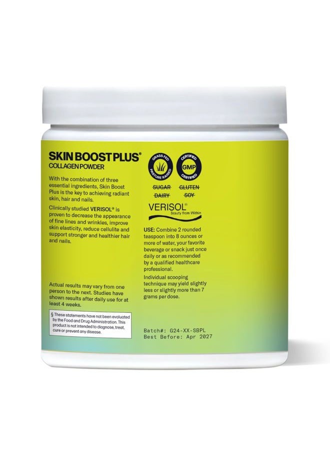 Sparkle Collagen مسحوق بروتين كولاجين بيبتيدات فيريسول بلس فيتامين سي مشروب برتقال بلس، 7.7 أونصة - Image 4