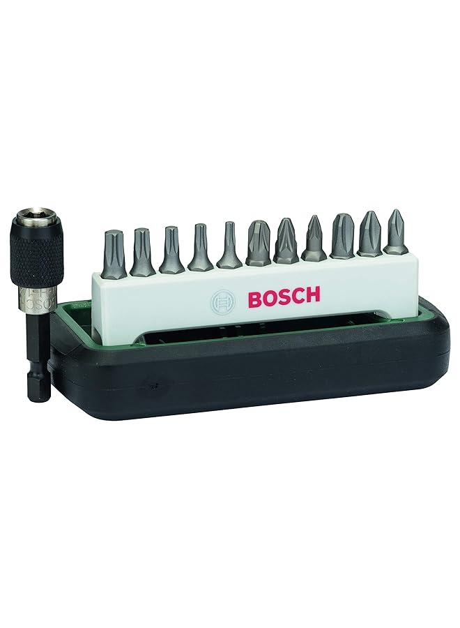 BOSCH Screwdriver Bit Standard Mixed Set 12 Pieces