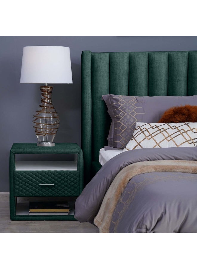 Pan Home Emirates Space Night Stand-Chanel~Olive Green  - Image 3