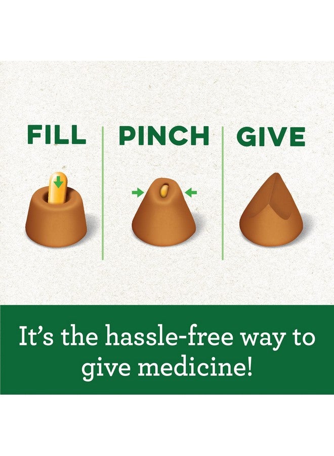 Greenies Feline Pill Pockets for Cats Natural Soft Cat Treats, Salmon Flavor, 3 oz. Pouch (85 Treats) - Image 2