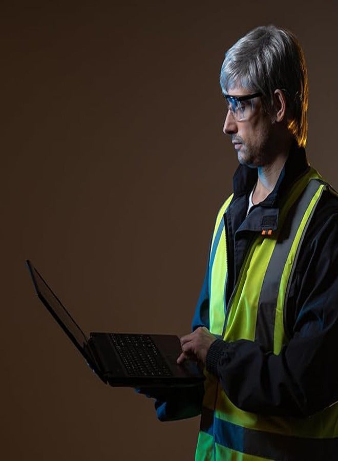 Hi Vis Vests Hi Vis Safety Vest High Vis Jackets 3 Pack High Visibility Safety Vests Standard Size Reflective Waistcoat for Outdoor Running Walking Motor Bicycle Drivers - Image 5