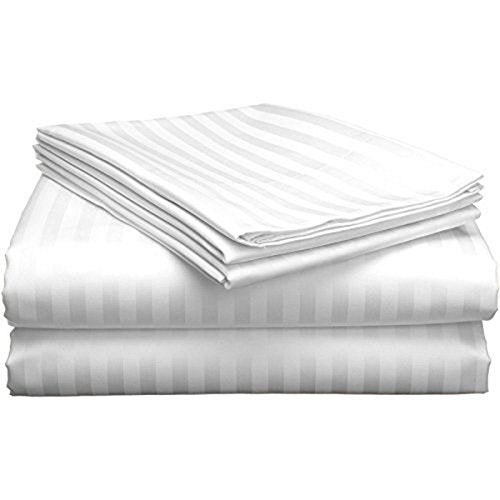 RRC Super Soft Microfiber Cotton Satin Striped Bedsheet with 1 Pillow Cover - Single Bedsheet Size 60x90(Inches) Pillow Cover 17X27(Inches) - Image 3