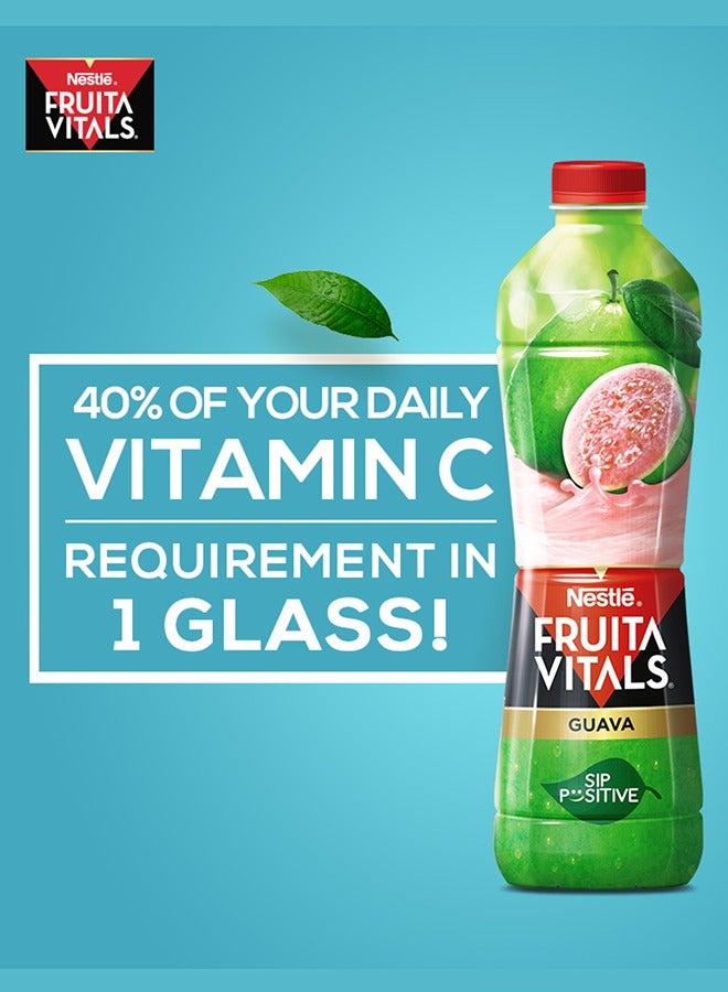 Nestle Fruita Vitals Guava Juice Nectar 1 Liter - Image 2