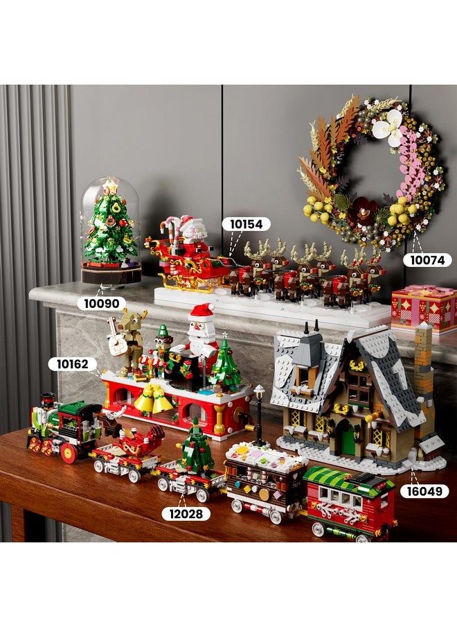 mould king Christmas Cottage House Alone Building Sets Toy, Stem Project Educational Building Kit Toys, Holiday Presents For Kids 8 9 10 11 12 13 14 Years Old(766 Pieces)  - Image 5