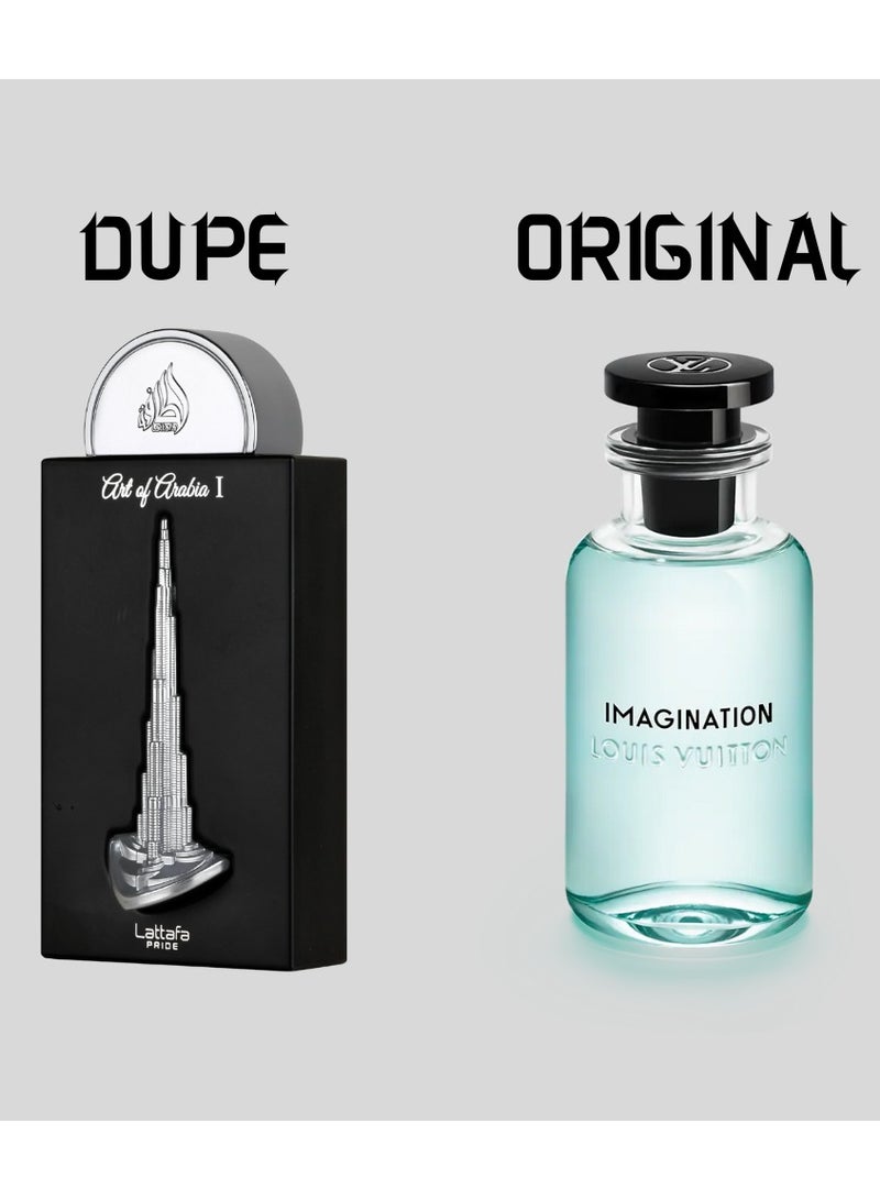 لطافة عطر ارت اوف اربيا 1 من لطافة برايد ( مستوحي من عطر اماجنيشن ) - 100 مل - Image 2