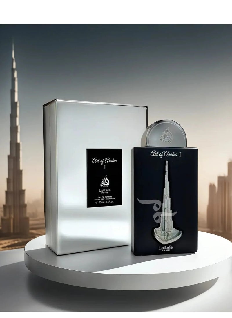 Lattafa Art of Arabia Saunia e Lattafa Pride Mo Unisex EDP - 100ml  - Image 2