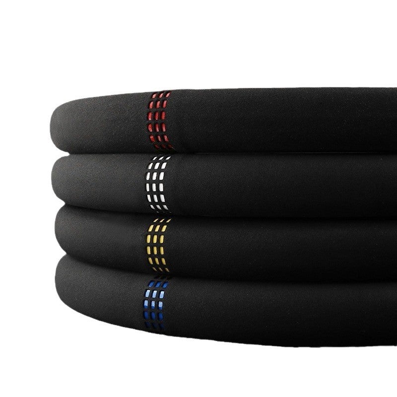 Steering wheel cover made of suede fabric with luxurious and soft texture, offering dual enjoyment of touch and vision. - Image 1