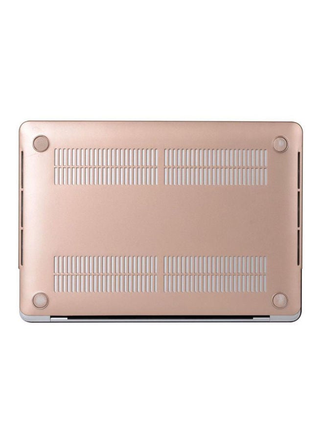 NIBEMINENT Hard Shell Case Cover For Apple MacBook Pro 13-Inch Gold  - Image 3