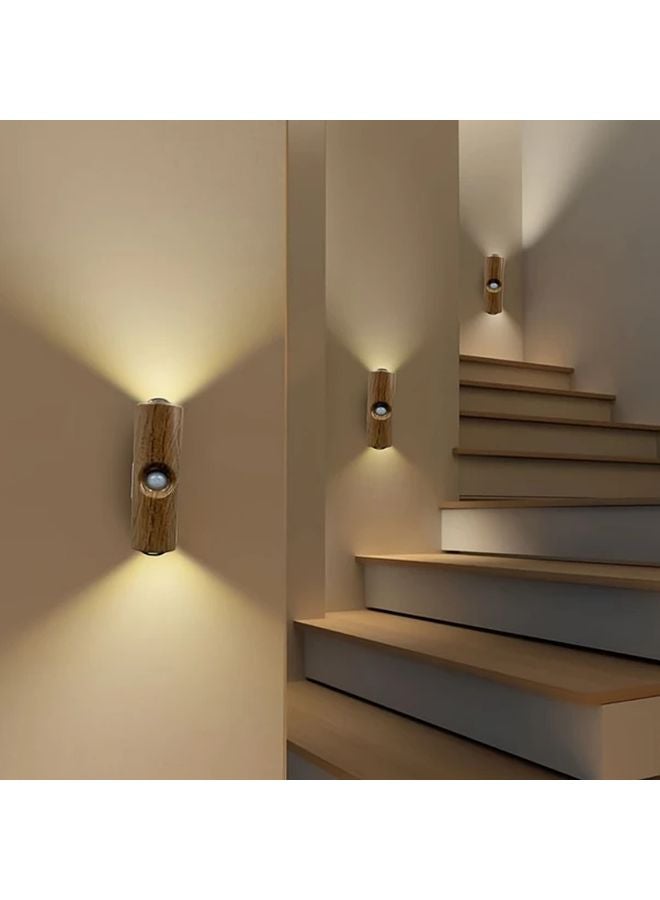 5pcs Mini Smart Sensor Wall Light RGB Gradient USB Rechargeable LED Night Lamp - Image 5