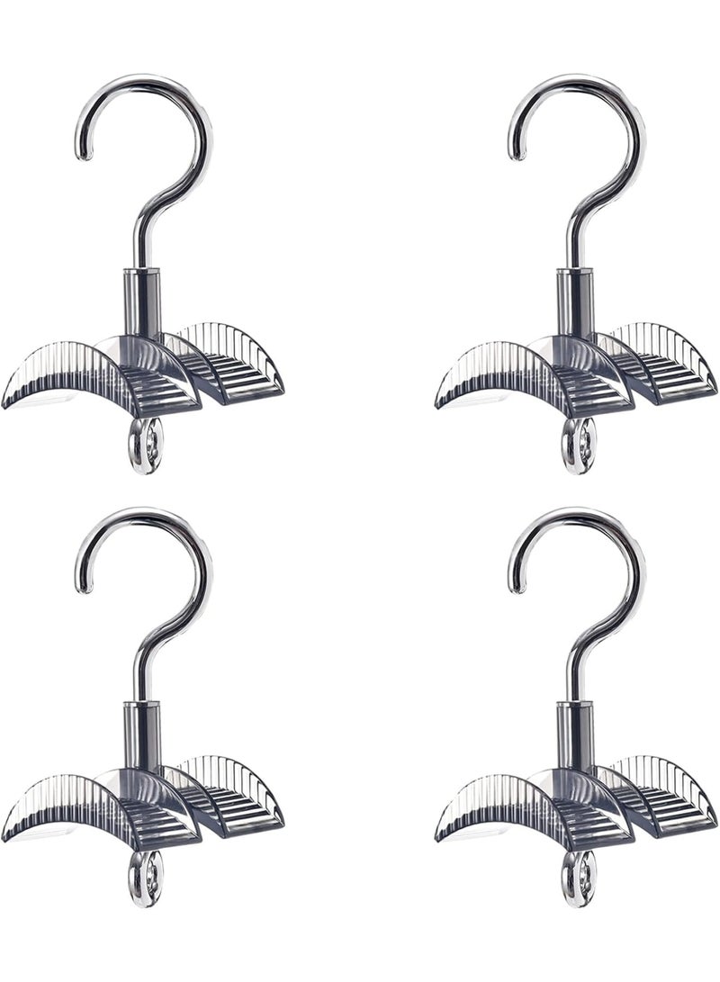 Cobest Purse Hanger Organizer, 4 PCS Durable Acrylic Handbag Organizer Double-Sided for Bags Belts Caps and Scarves, Protect Straps from Sharp Bends, Sapce-Saving Hangers, for Storing and Organizing - Image 5