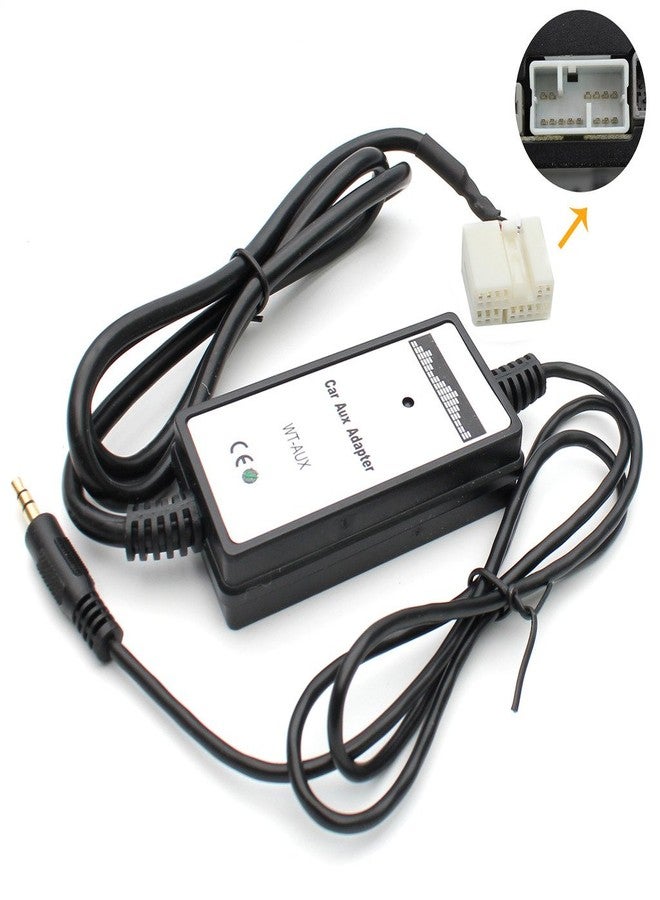 Yomikoo Car Audio CD to AUX Input Adapter CD Changer for Honda Accord 2003-2012, City 2002-2011, CRV 2005-2014, Civic 2006-2012, Odyssey 2005-2010, TSX 2004-2011 - Image 3