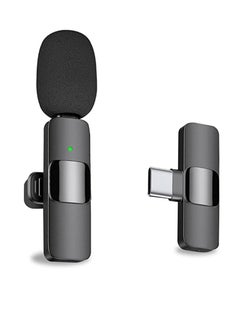 DIGI CORE K8 Wireless Lavalier Microphone For Type-C Phone Plug-Play Wireless Mic USB-C Android Phone For Video Recording Interview Vlog Auto Sync And Noise Reduction Mic  - Image 1
