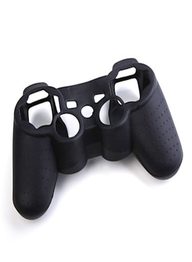 OSTENT Protective Silicone Gel Soft Skin Case Cover Pouch for Sony PlayStation PS2 PS3 Controller Color Black - Image 2