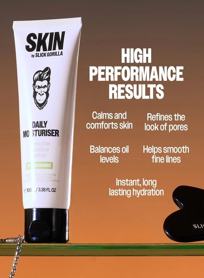 Slick Gorilla Face Moisturizer for Men 3.4 fl oz with Hyaluronic Acid - Image 4