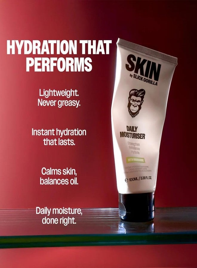 Slick Gorilla Face Moisturizer for Men 3.4 fl oz with Hyaluronic Acid - Image 5