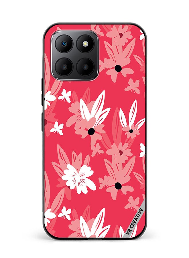 VR CREATIVE Protective Case Cover For Honor 70 Lite Floral Pattern Based On Traditional Folk Art Ornaments Design Multicolour - Image 1