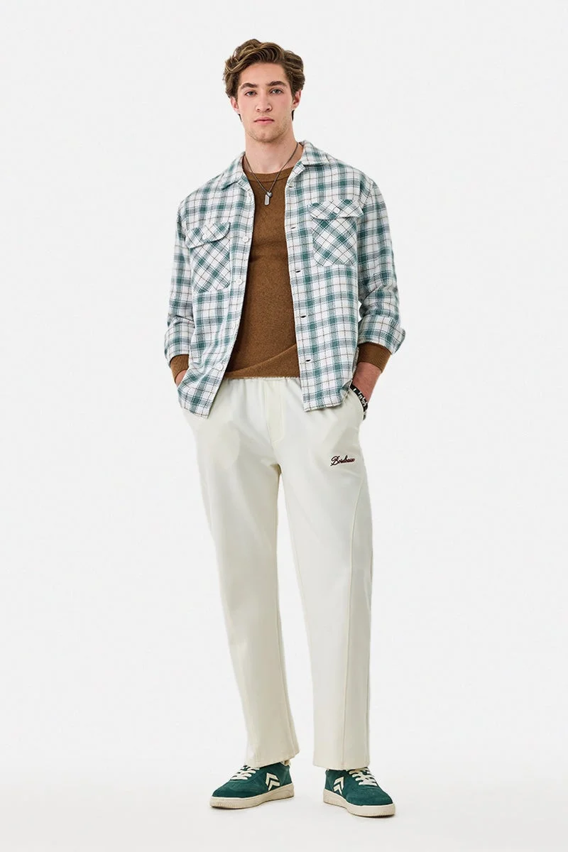 SNITCH Double Pocket Flannel Plaid Overshirt