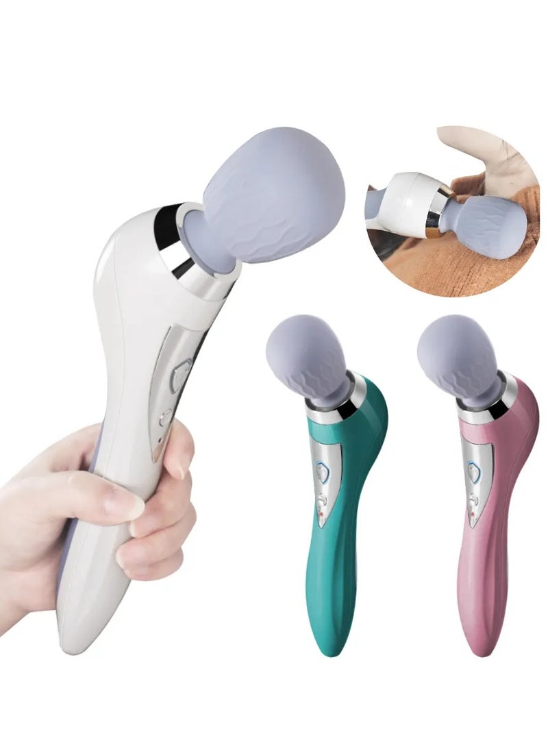 Generic - Multifunctional Electric Massager CF601, Heating Wand, Wireless, Handheld, Mini, Portable, Vibration - White - Image 1