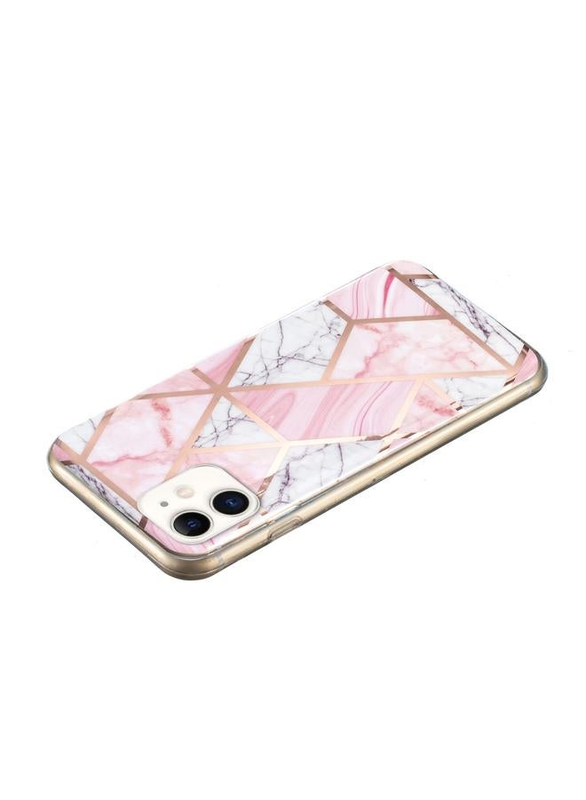 اس-توب جراب لهاتف iPhone 11 مصنوع من مادة TPU بنمط رخامي مطلي بالكهرباء - Image 3