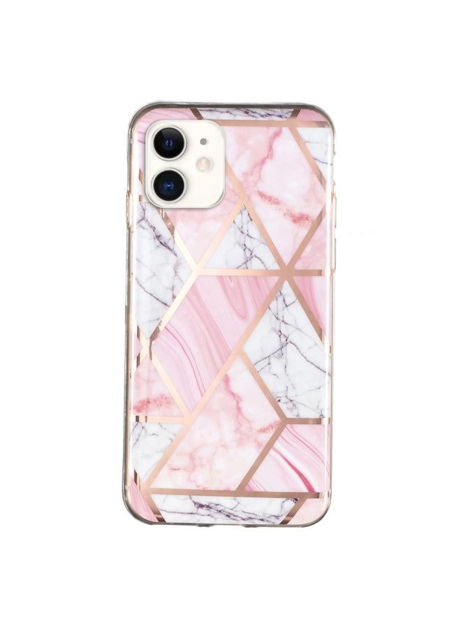 اس-توب جراب لهاتف iPhone 11 مصنوع من مادة TPU بنمط رخامي مطلي بالكهرباء - Image 2