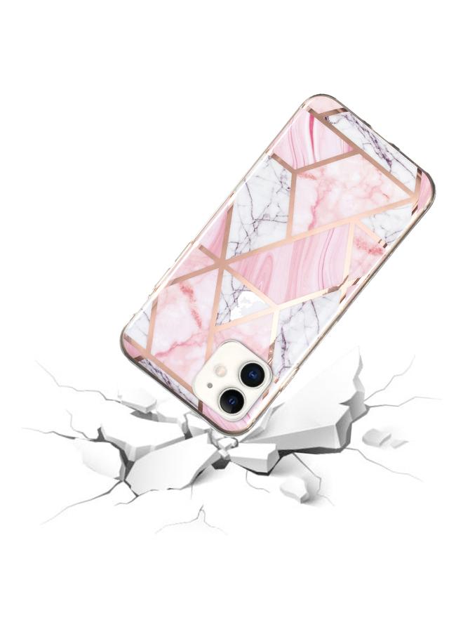 اس-توب جراب لهاتف iPhone 11 مصنوع من مادة TPU بنمط رخامي مطلي بالكهرباء - Image 4