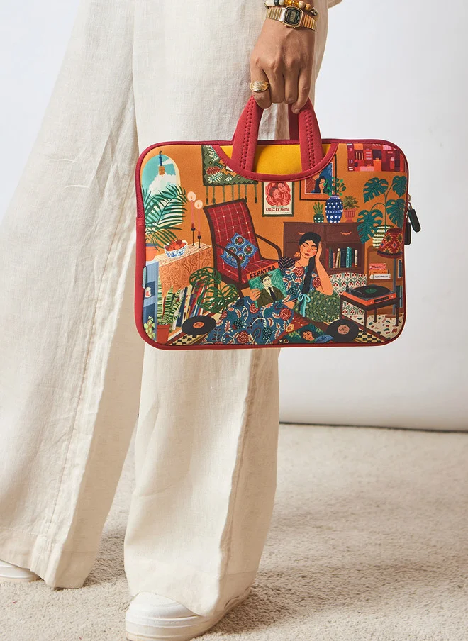 Chumbak  Indian Lady 13" laptop sleeve  | Best Price UAE