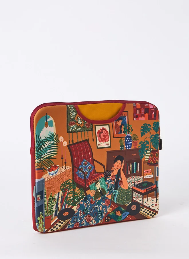 Chumbak Indian Lady 13" laptop sleeve