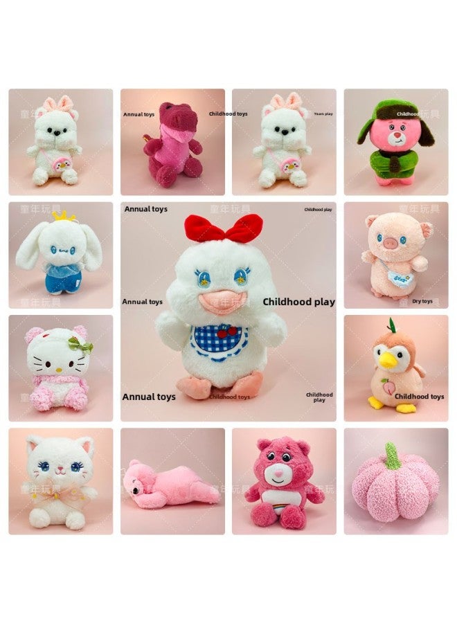 Cute Eight-inch Plush Toy Doll Wedding Throwing Doll Doll Doll Gift Logo-Specifications:flower Skirt Fox  - Image 4