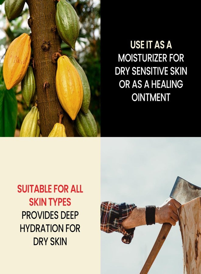 Dr Hess Dr. Hess 100% Natural Sensitive Skin Ointment, All-Purpose Ointment with Soybean Oil, Cocoa Butter, Shea Butter & Aloe Vera, Moisturizer Cream for Face & Body, Cracked Heels, Rashes, Chafing, 1.4 oz - Image 3