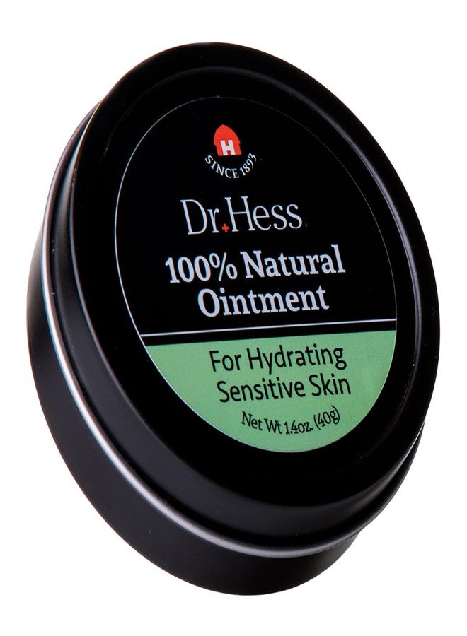 Dr Hess Dr. Hess 100% Natural Sensitive Skin Ointment, All-Purpose Ointment with Soybean Oil, Cocoa Butter, Shea Butter & Aloe Vera, Moisturizer Cream for Face & Body, Cracked Heels, Rashes, Chafing, 1.4 oz - Image 1