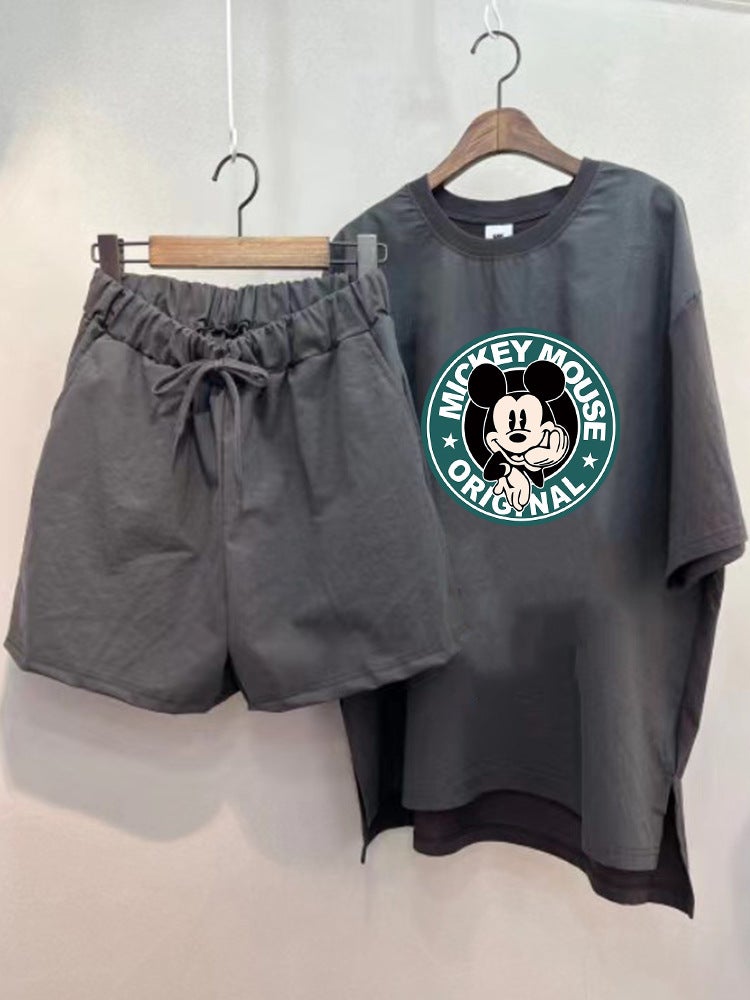 2024 Summer Womens Casual Chic Sportswear Set Green  - Image 2