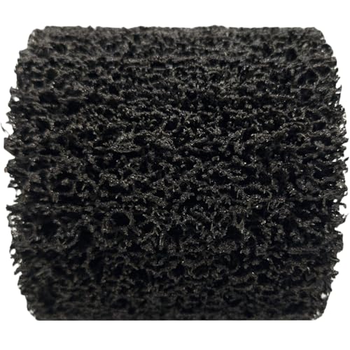 JONAS C 2 Pcs 40 Grit Stripping Drum, Abrasive Drawing Wheel Burnishing Wheel, 4.5" x 4" Surface Conditioning Tool Drum for Metal Rust Paint and Coating Removal - Image 4