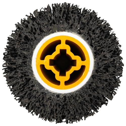 JONAS C 2 Pcs 40 Grit Stripping Drum, Abrasive Drawing Wheel Burnishing Wheel, 4.5" x 4" Surface Conditioning Tool Drum for Metal Rust Paint and Coating Removal - Image 3