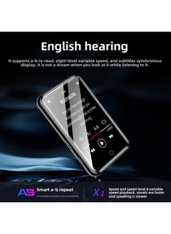 Generic Lan Hui 3 Walkman Student Player 4 Senior High School English Listening To Songs Special Fiction Artifact Bluetooth 5-Body Color:2.5inch Touch Screen Version - Elegant Gray [cnc Process/free Headphones/protective Case/storage Bag/o-Memory Capacity:32gb-official Standard Configuration  - Image 4