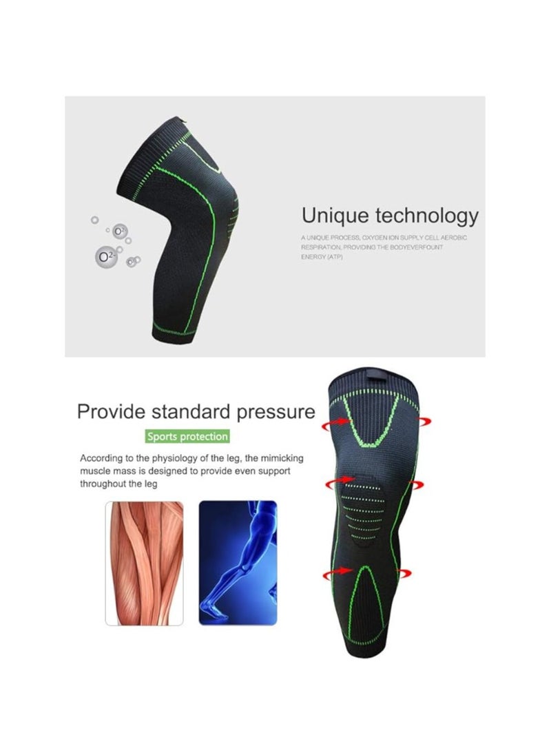 Spaceshoop Fitness Support Knee Pads Sports Gym Volleyball Basketball Men's and Women's Fitness Protective Gear  - Image 2