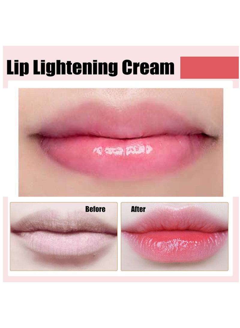 EELHOE Fresh Lightening Cream Lip Balm - Whitening, Moisturizing, and Nourishing Essence for Dark Lips - Image 4