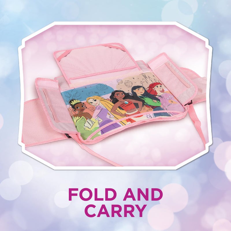 Disney Princess Kids Travel Tray for Car, Toddler Car Seat Tray for Travel, Car Trays for Kids Roadtrip Essentials & Activities - Image 2