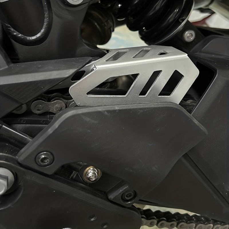 98 CFMOTO 800NK NK800 800MT MT800 2021-2024 واقي سلسلة أسود للدراجات النارية من الألومنيوم المصنوع بتقنية CNC - Image 4